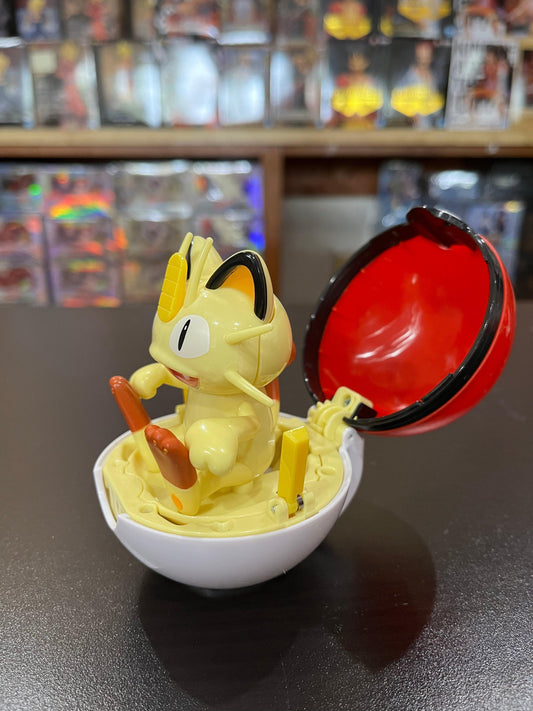 Pokémon | Poké Ball | Pop-Up Figure | Meowth Pokeball Anime Island CA