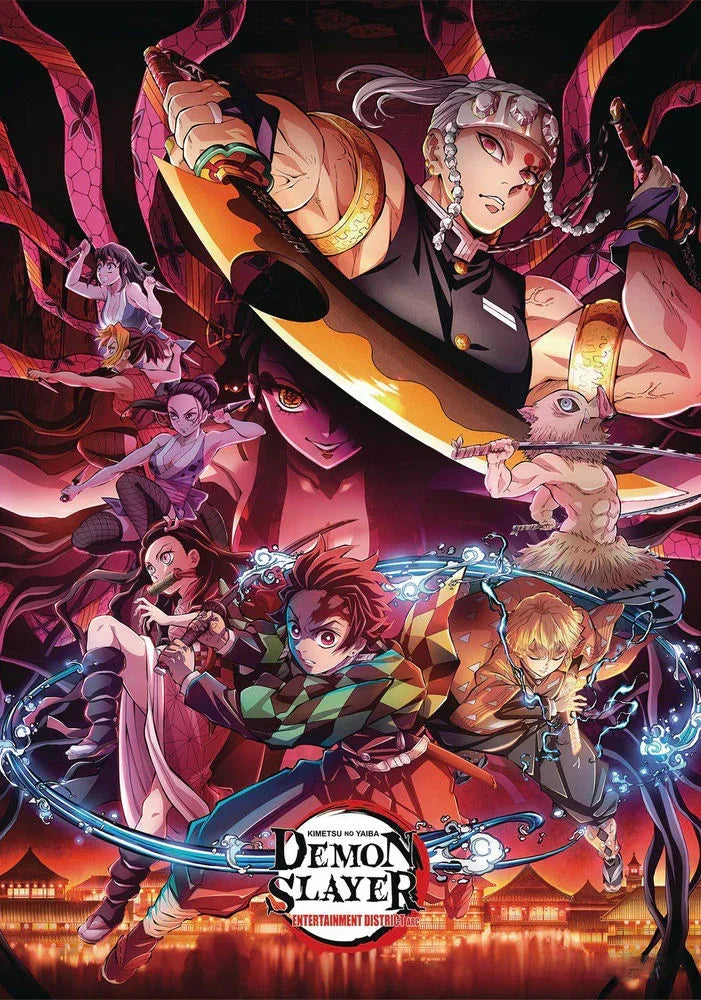 Demon Slayer Entertainment District 2 24x36 Poster | Anime Island
