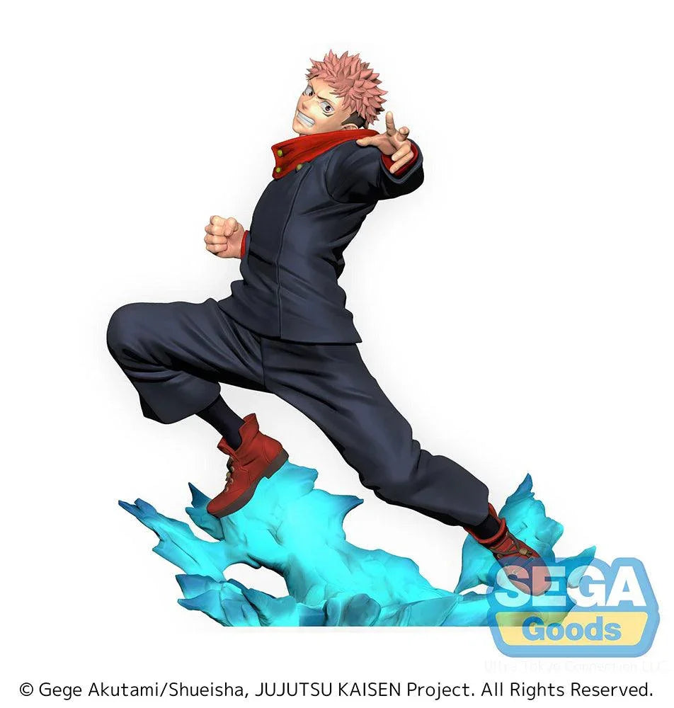 SEGA SPM Figure | Jujutsu Kaisen | Yuji Itadori blue flames - Anime Island CA
