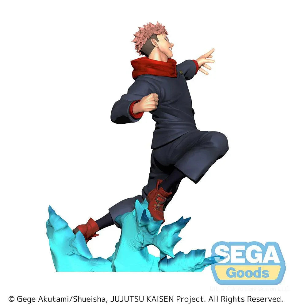 SEGA SPM Figure | Jujutsu Kaisen | Yuji Itadori blue flames - Anime Island CA