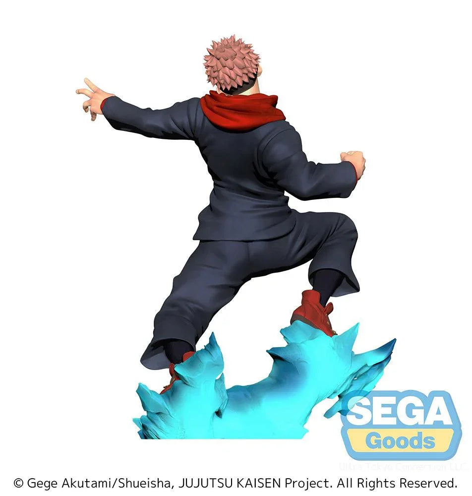 SEGA SPM Figure | Jujutsu Kaisen | Yuji Itadori blue flames - Anime Island CA