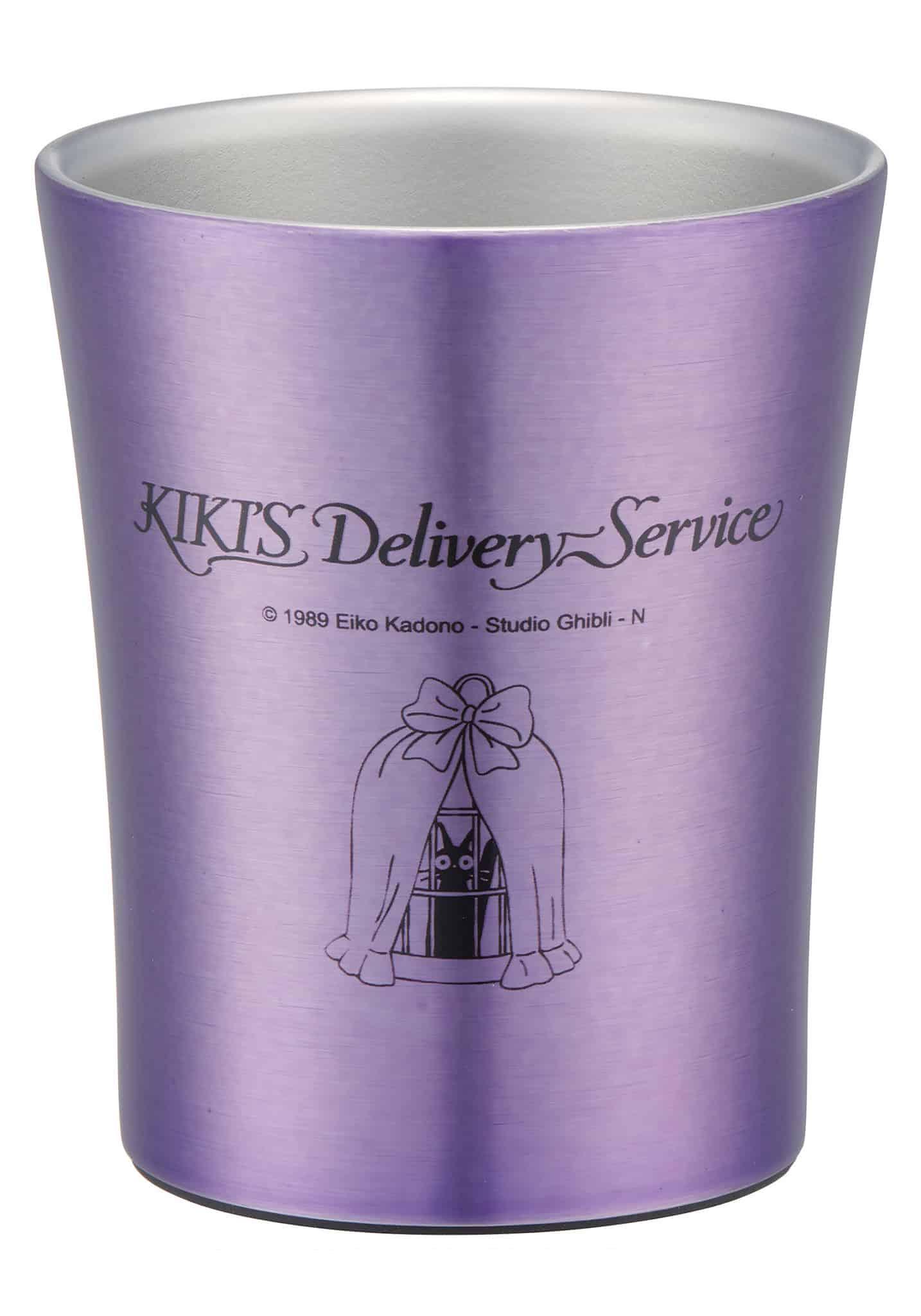 Tumbler | Studio Ghibli | Kiki's Delivery Service | Jiji (Purple) | Stainless Steel | 250 ml. - Anime Island CA