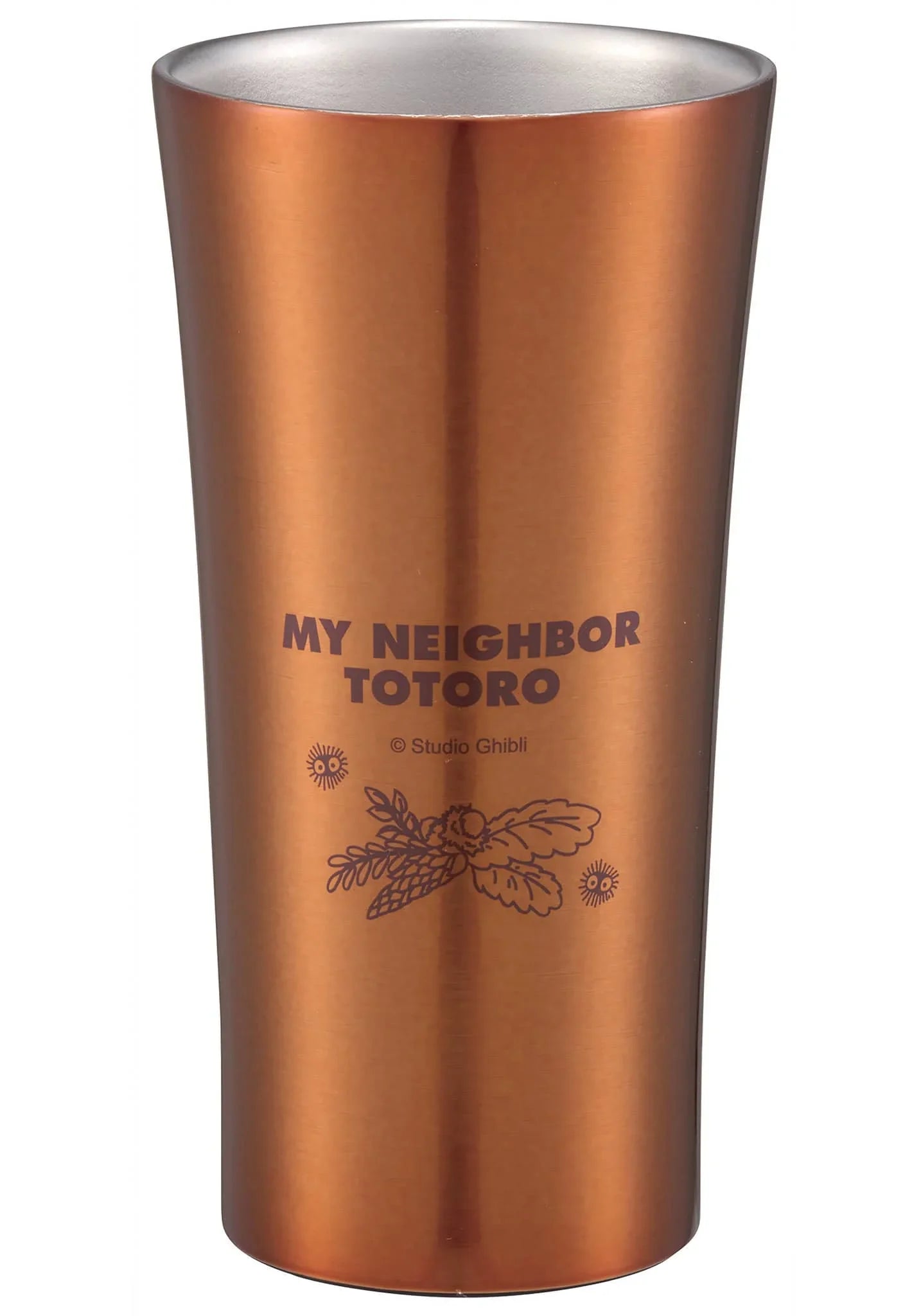 Tumbler | Studio Ghibli | My Neighbor Totoro | Tree Nuts (Bronze) | Stainless Steel | 400 ml.