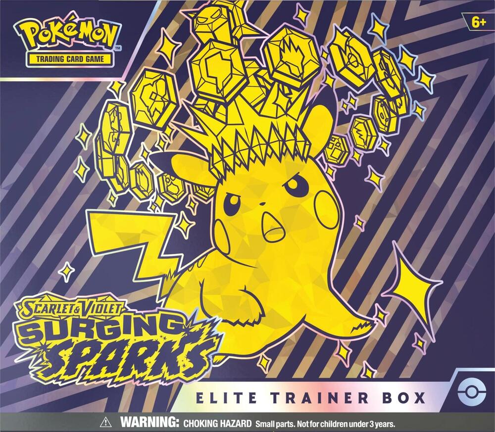Pokémon | TCG: S & V: Surging Sparks (SV08) | Elite Trainer Box