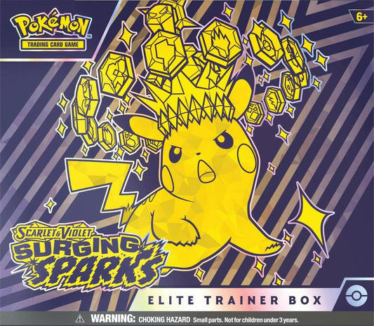 Pokémon | TCG: S & V: Surging Sparks (SV08) | Elite Trainer Box - Anime Island CA