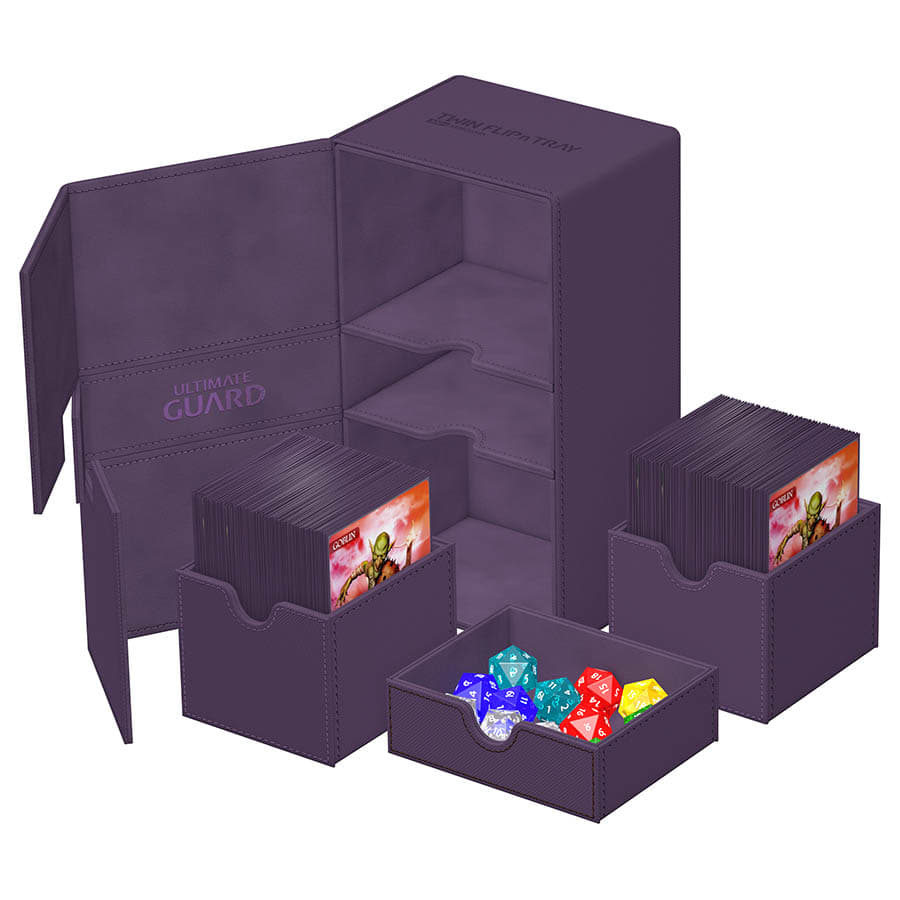 Deck Case | Ultimate Guard | Twin Flip'n'Tray 200+
