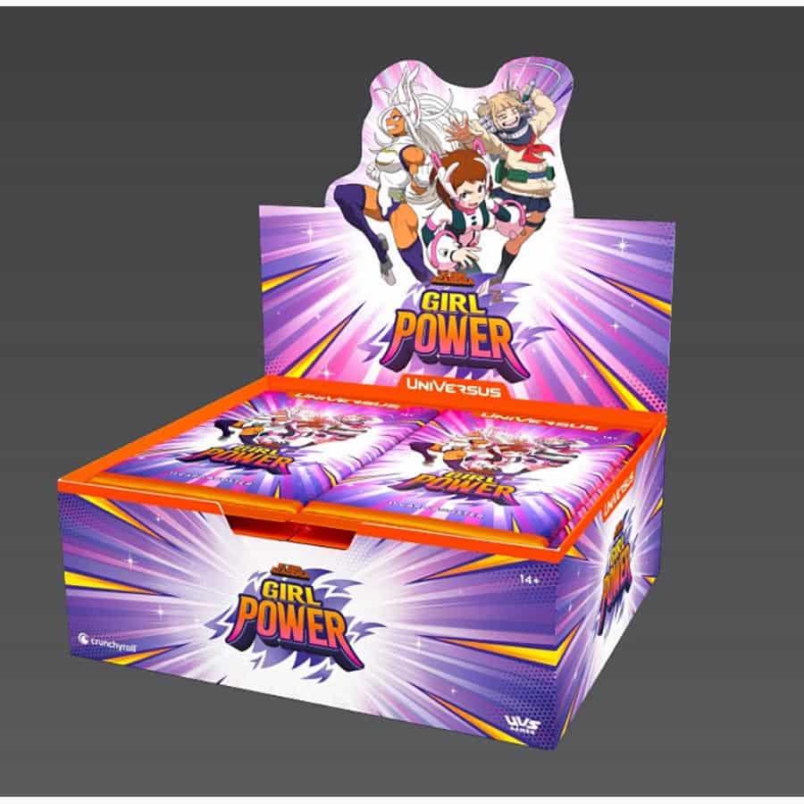 UniVersus TCG | My Hero Academia | Series 7: Girl Power Booster Cards UniVersus