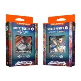 UniVersus TCG | Street Fighter | Challenger Deck Cards UniVersus