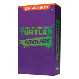 UniVersus TCG | Teenage Mutant Ninja Turtles | Prerelease Pack Cards UniVersus
