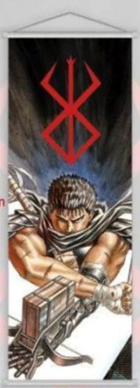 Wall Scroll | Berserk | Brand / Guts Wall Scroll Anime Island CA