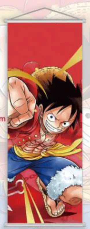 Wall Scroll | One Piece | Monkey.D.Luffy Wall Scroll Anime Island CA