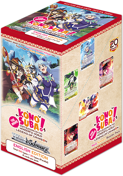 Weiss Schwarz | TCG: KONOSUBA: God's blessing on this wonderful world! Legend of Crimson (reprint)