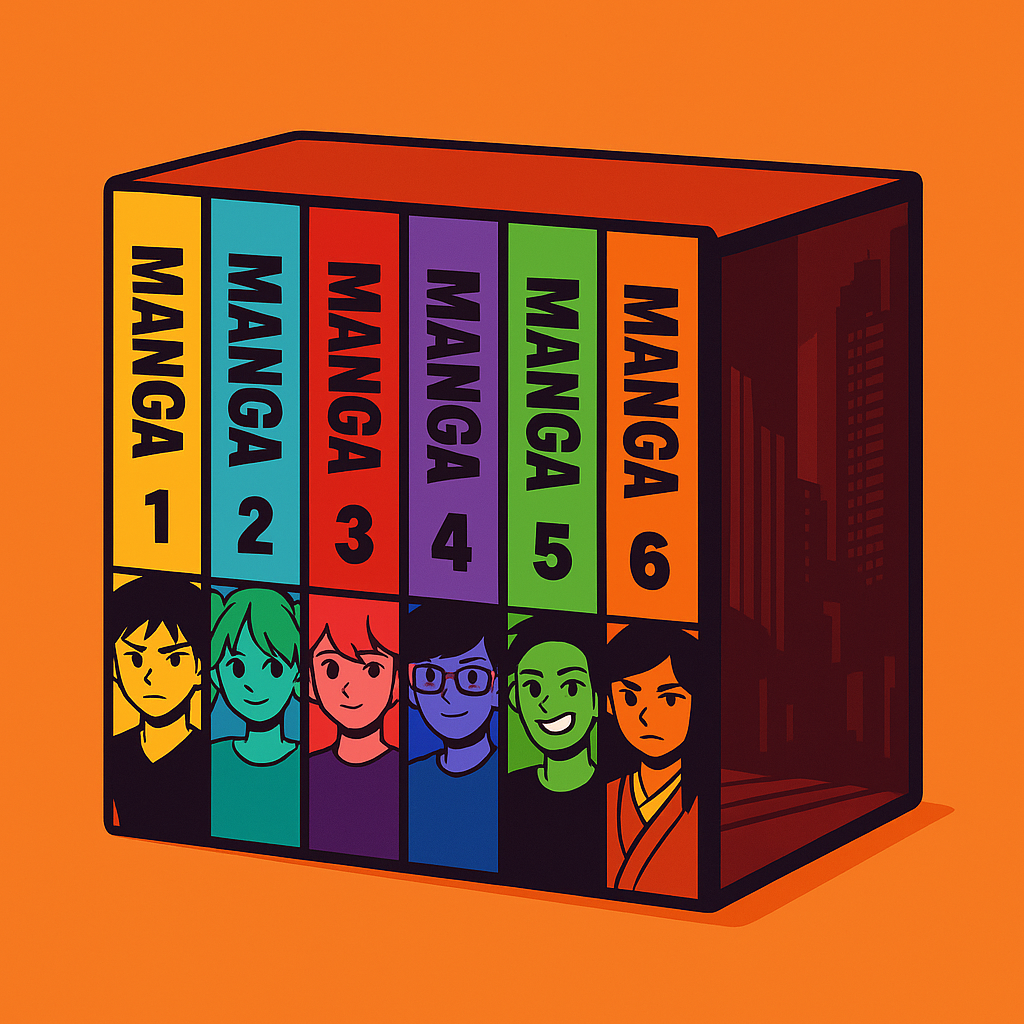 Conjuntos de cajas de manga