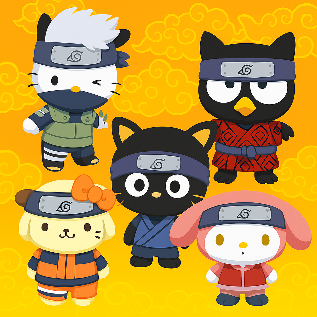 3D BAG CLIPS - Anime Island CA