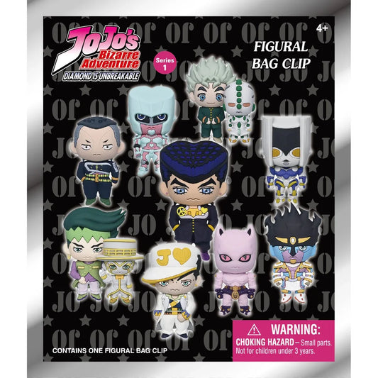 Bag Clip | JoJo's Bizarre Adventure: Diamond is Unbreakable 3D Bag Clip | Series 1