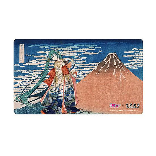 Playmat | Hatsune Miku x Katsushika Hokusai | Fine Wind, Clear Morning | Presence