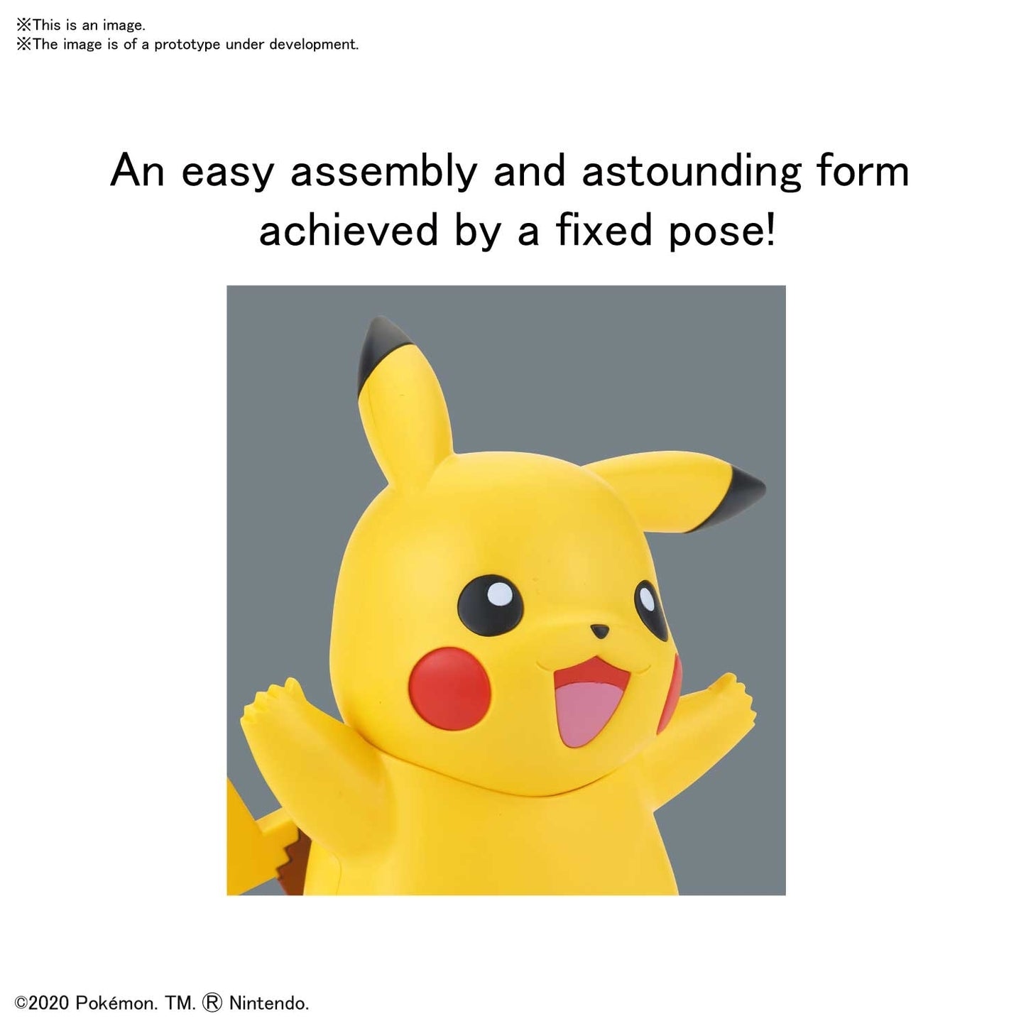 Model Kit | Bandai | Pokemon | Pikachu | Cheering