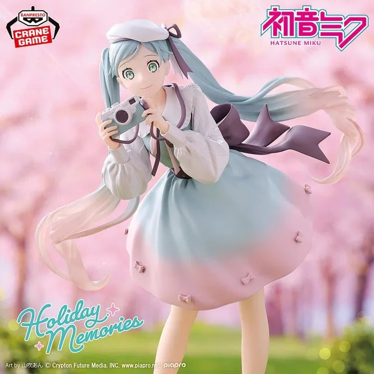 Figure | Hatsune Miku | Holiday Memories Camera | Banpresto Figure FuRyu