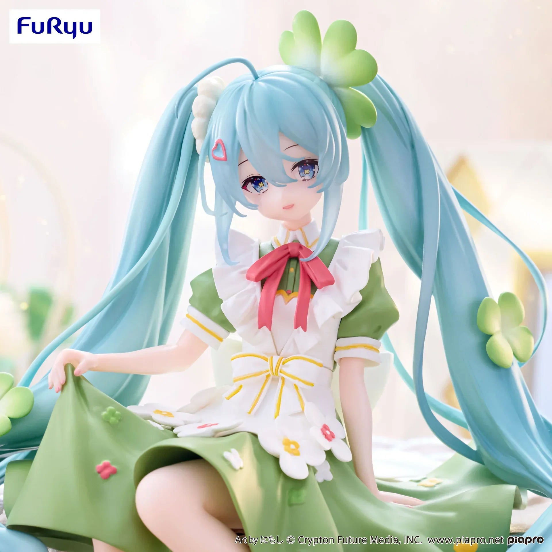 Figure | Hatsune Miku | Flower Fairy Clover | FuRyu Noodle Stopper Figure FuRyu