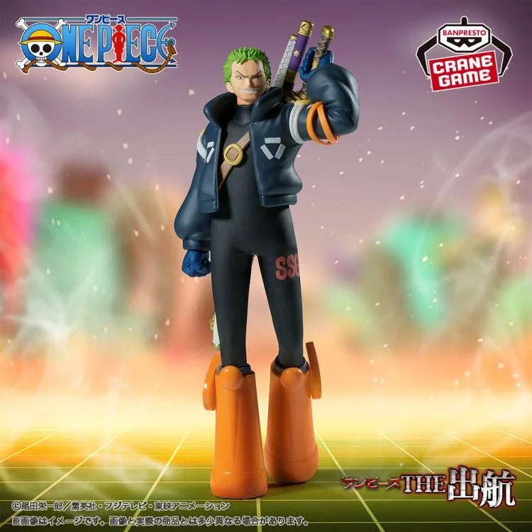 Figure | One Piece | Roronoa Zoro - Egghead Island | Banpresto The Shukko Figure Banpresto