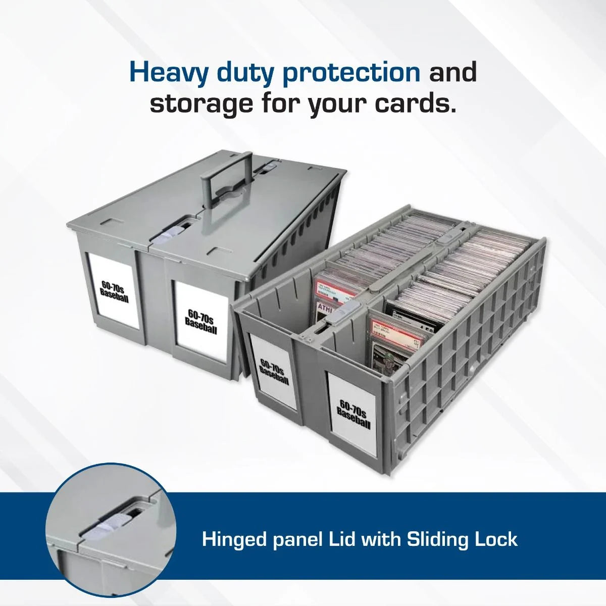 Card Storage | Plastic Bin | Graded Cards | BCW