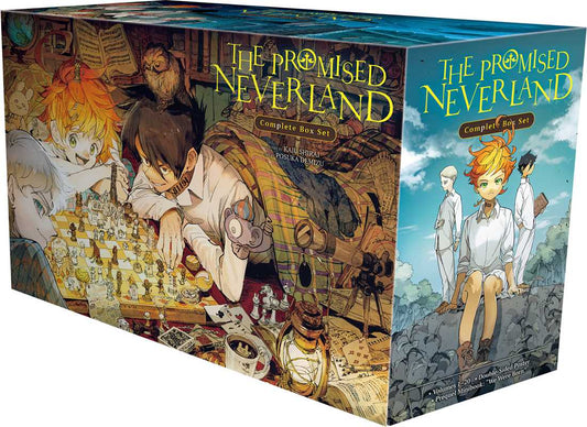 Manga | Promised Neverland | Box Set | Promised Neverland Complete Box Set By Kaiu Shirai
