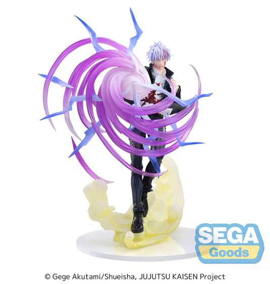 Figure | Jujutsu Kaisen | Satoru Gojo | Hidden Inventory/Premature Death - Hollow Purple (Kyoshiki "Murasaki") | Sega Luminasta