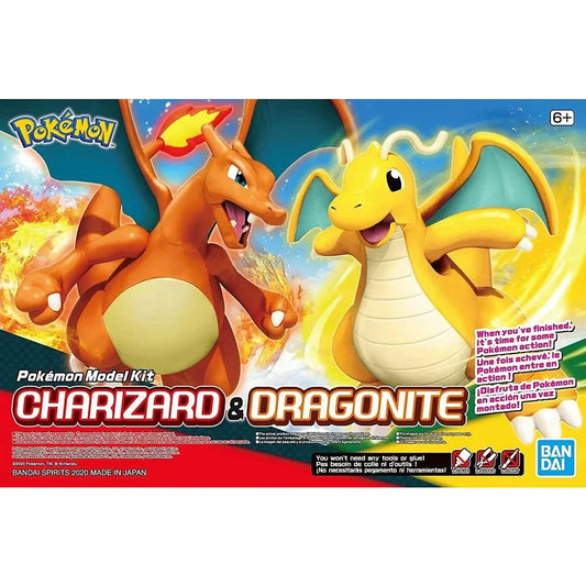 Model Kit | Pokémon | Charizard & Dragonite