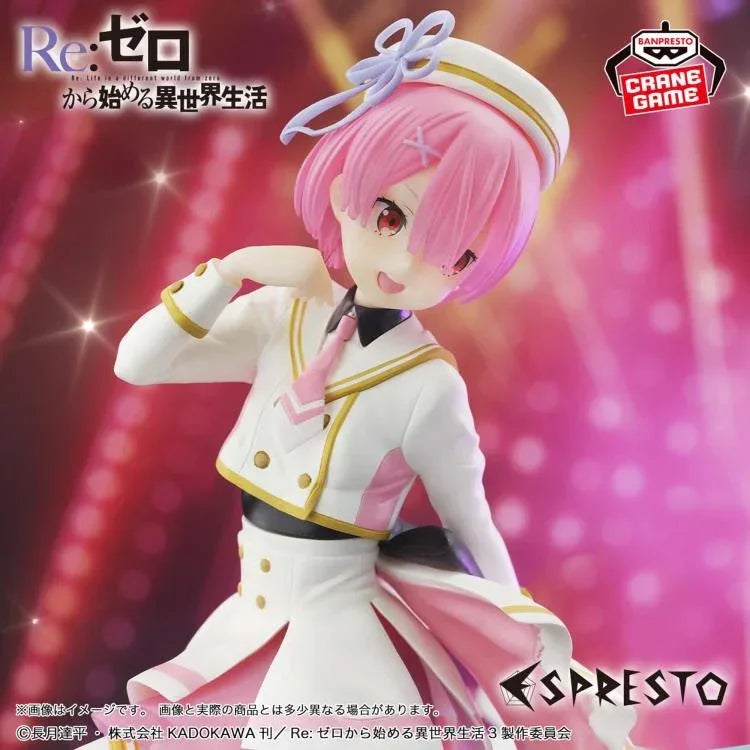 Figure | Re: Zero Starting Life in Another World | Ram | Banpresto Espresto Stage Costumes Figure Banpresto