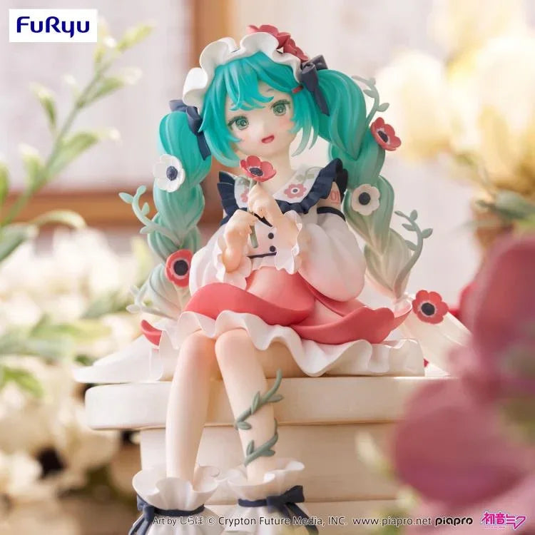 Figure | Hatsune Miku | Flower Fairy Anemone | FuRyu Noodle Stopper Figure FuRyu