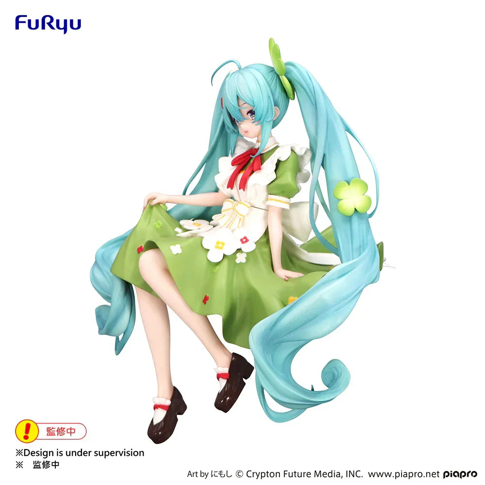 Figure | Hatsune Miku | Flower Fairy Clover | FuRyu Noodle Stopper Figure FuRyu