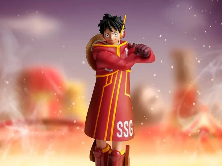 Figure | One Piece | Monkey D. Luffy - Egghead Island | Banpresto The Shukko Figure Banpresto