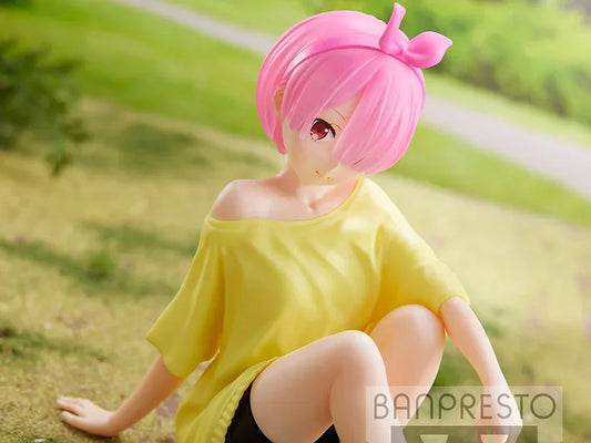 Figure | Re:Zero − Starting Life in Another World | RAM Training Style | Banpresto Relax Time Figure Banpresto