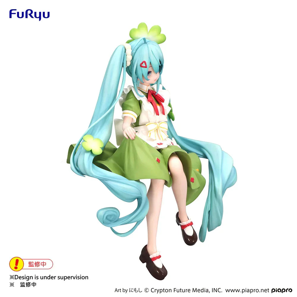 Figure | Hatsune Miku | Flower Fairy Clover | FuRyu Noodle Stopper Figure FuRyu