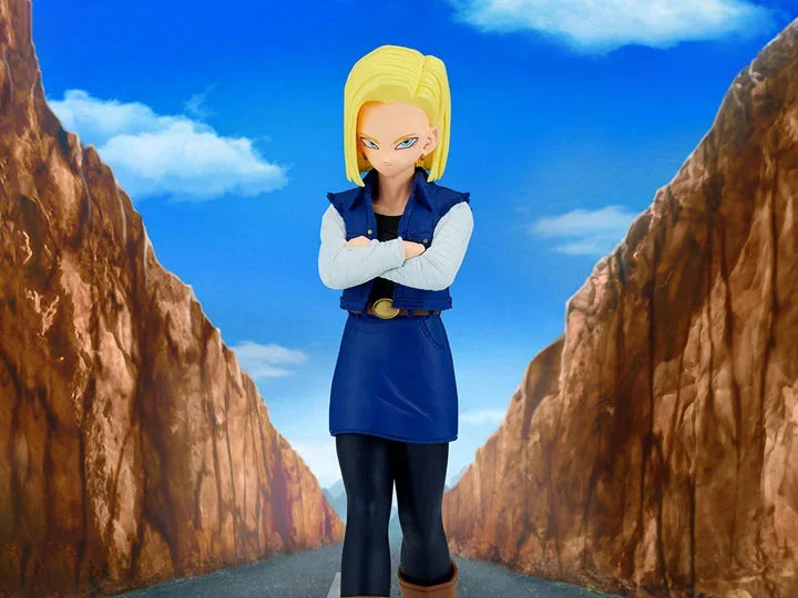 Figure | Dragon Ball | Android 18 | Solid Edge Works | Banpresto DBZ Figure Banpresto