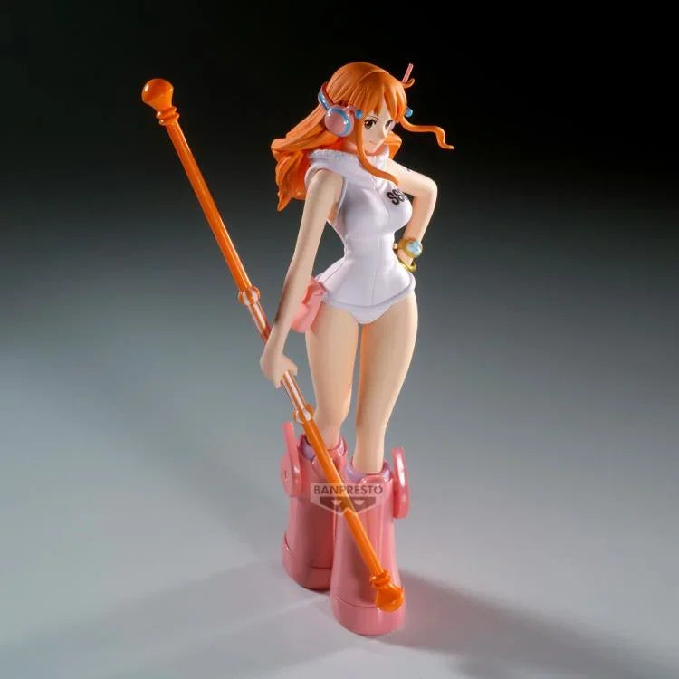 Figure | One Piece | Nami - Egghead Island | Banpresto The Shukko Figure Banpresto
