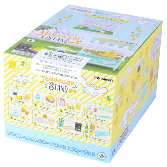 Re-Ment Blind Box | Sanrio | Cinnamoroll Lemonade Stand Blind Box (Single Blind Box)