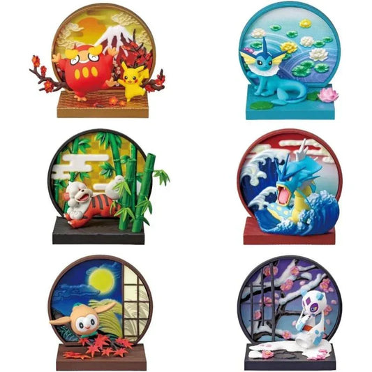 Blind Box | Pokémon | Japanese Style Window (Wanomado) | Re-Ment
