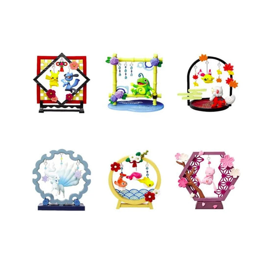 Blind Box | Pokémon | Funwari Yurarin Ornament Swinging Decoration | Re-Ment
