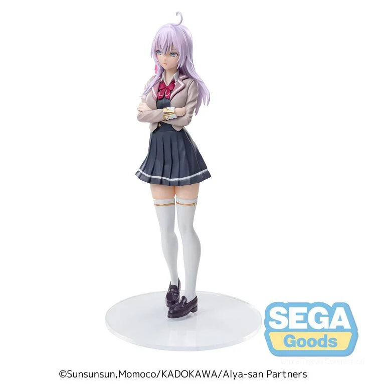 Figure | Alya Sometimes Hides Her Feelings in Russian | Alya Kujou | SEGA Figure SEGA