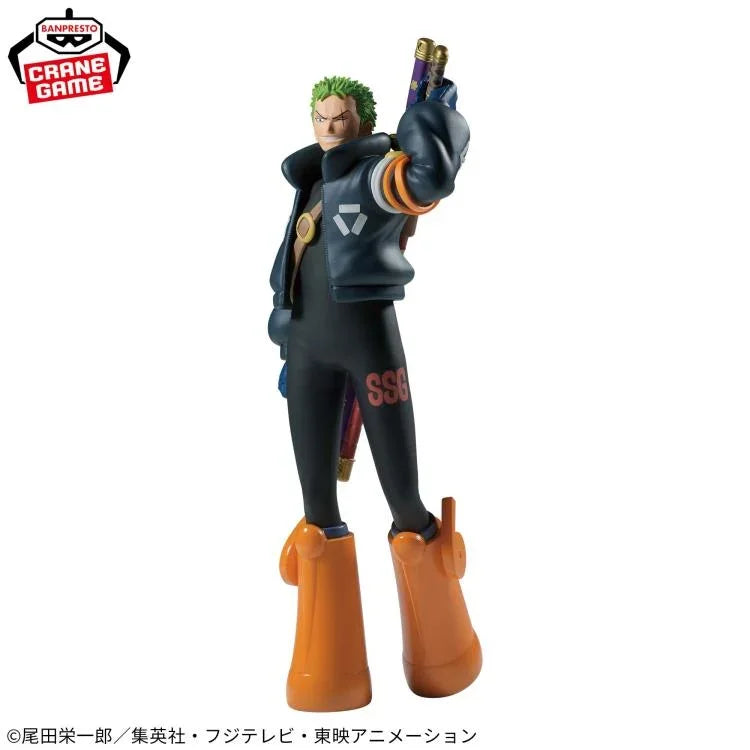 Figure | One Piece | Roronoa Zoro - Egghead Island | Banpresto The Shukko Figure Banpresto