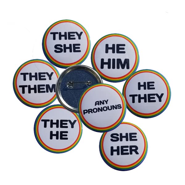 Pin | Pronouns | 2.25" Round