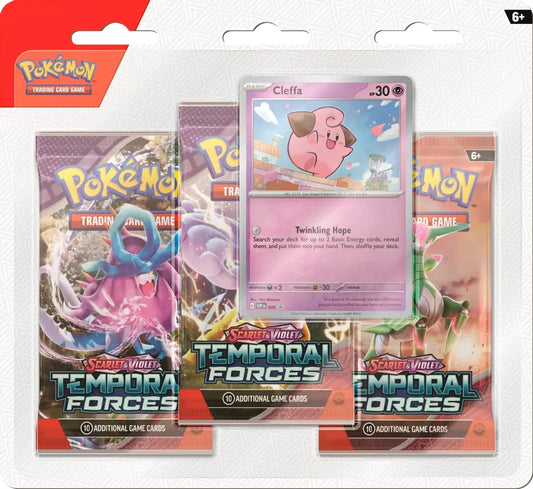 Temporal Forces 3 Pack Blister [Cleffa] - SV05: Temporal Forces