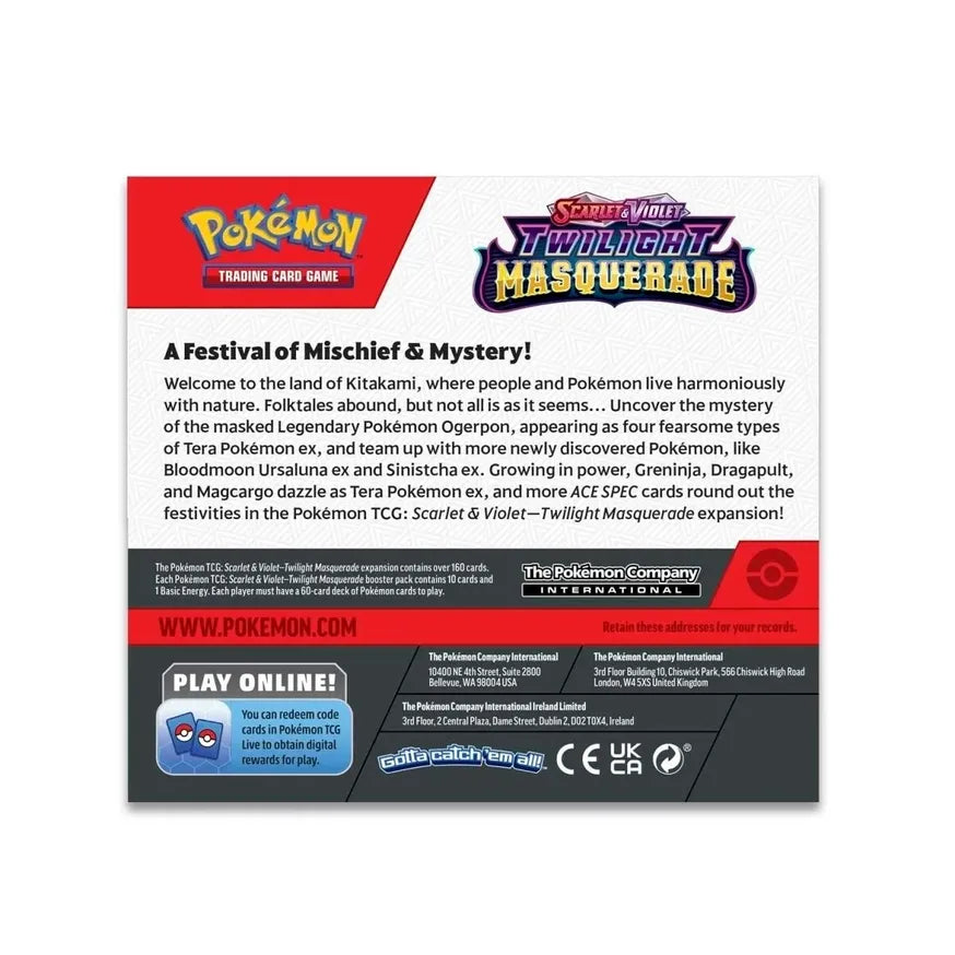 Pokémon | TCG: Scarlet & Violet: Twilight Masquerade (SV06)