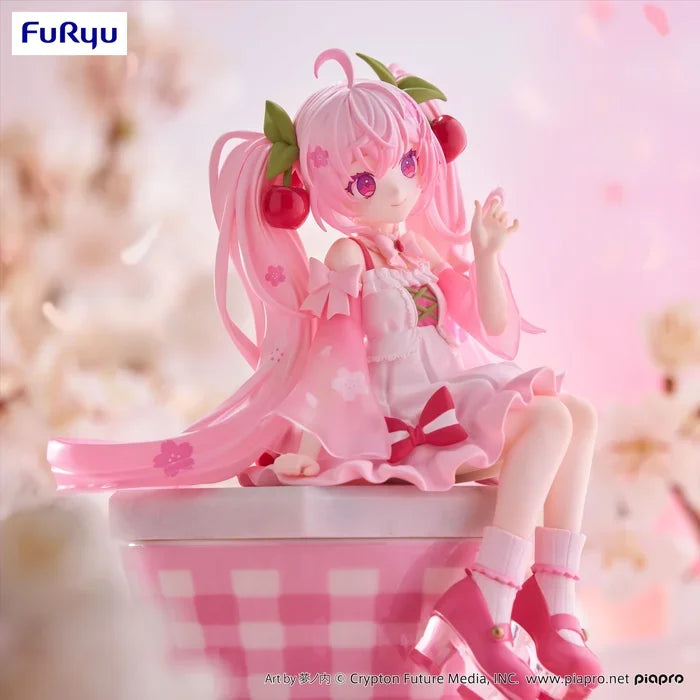 Figure | Hatsune Miku | Sakura Miku 2025 | FuRyu Noodle Stopper Figure FuRyu