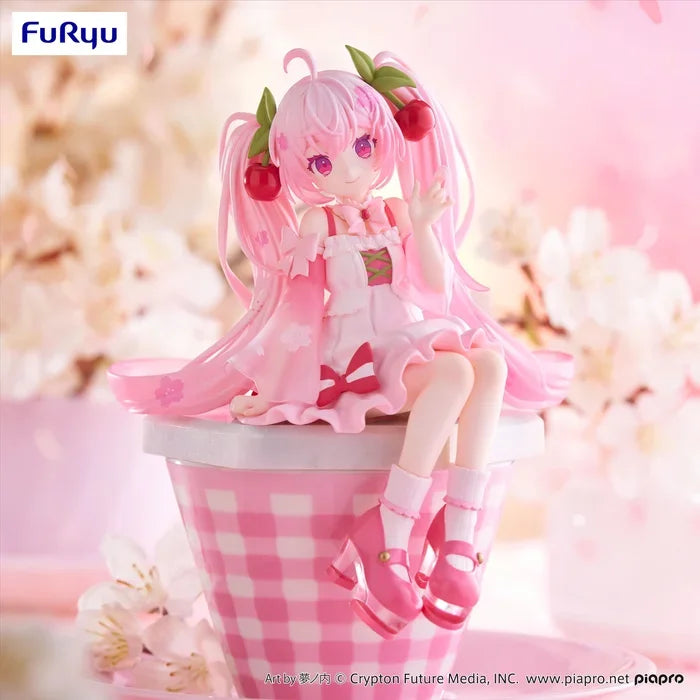 Figure | Hatsune Miku | Sakura Miku 2025 | FuRyu Noodle Stopper Figure FuRyu