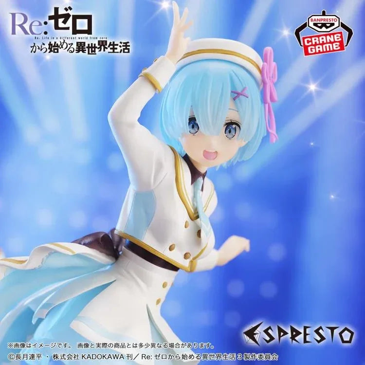 Figure | Re: Zero Starting Life in Another World | Rem | Banpresto Espresto Stage Costumes Figure Banpresto