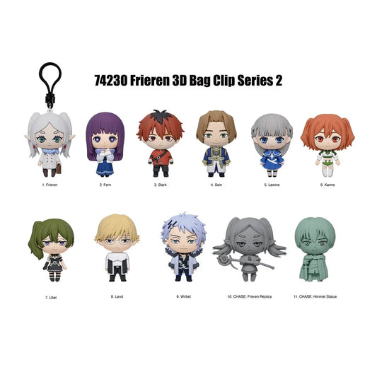 Bag Clip | Frieren Beyond Journey's End 3D Foam Bag Clip | Series 2