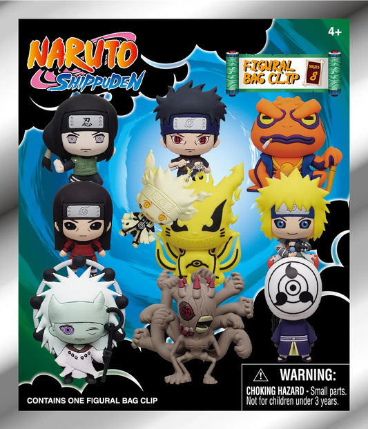 Bag Clip | Naruto 3D Foam Bag Clip | Series 8