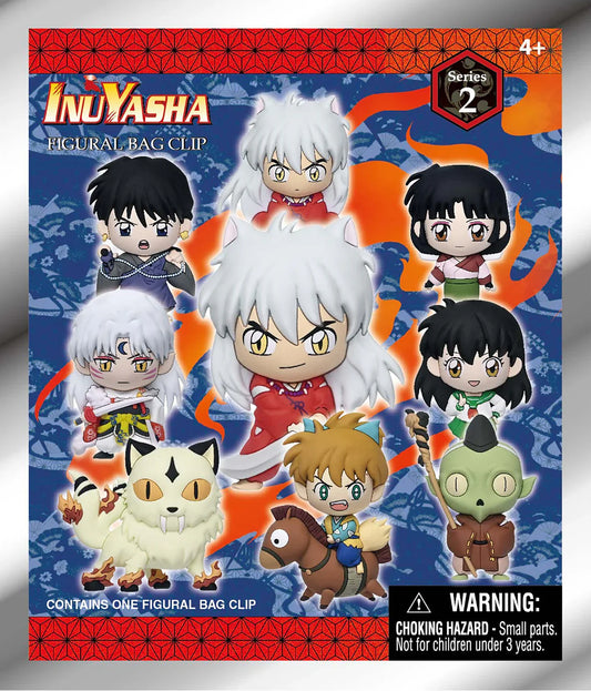 Bag Clip | Inuyasha (25th Anniversary) 3D Foam Bag Clip | Series 2